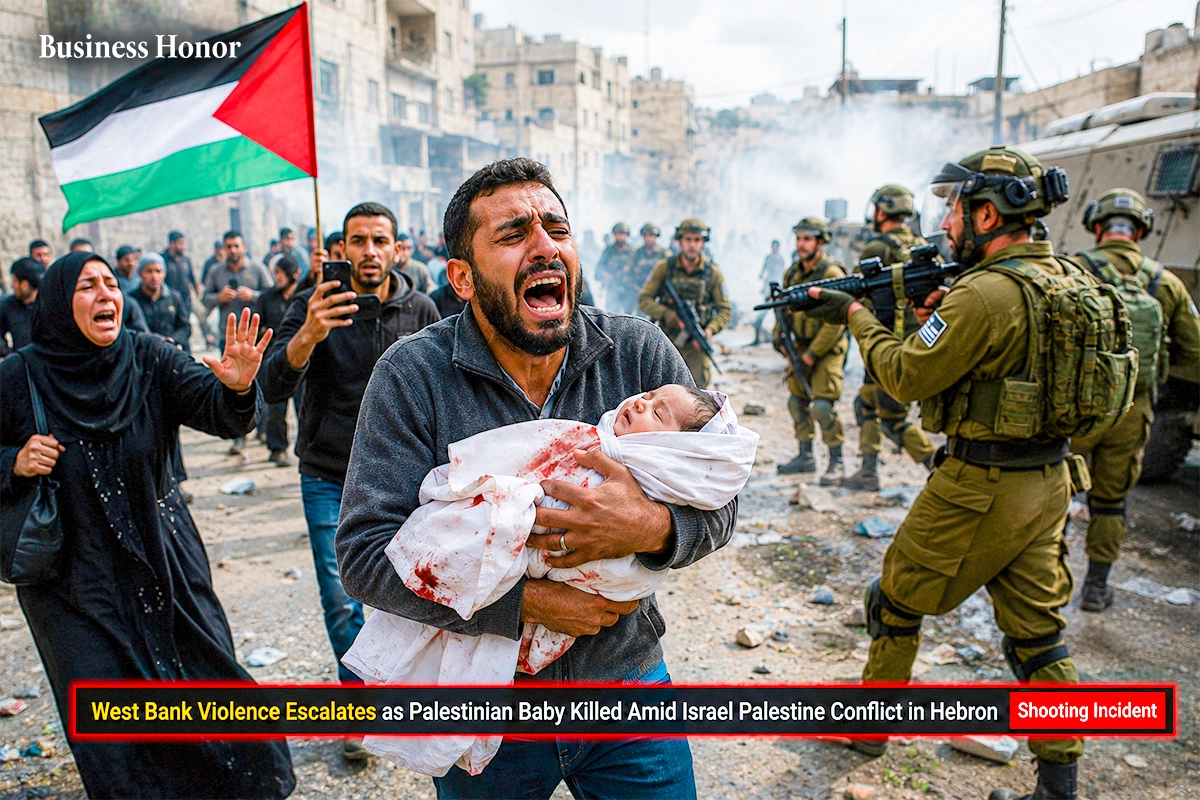  West Bank Violence Escalates as Palestinian Baby Killed Amid Israel Palestine Conflict in Hebron Shooting Incident 